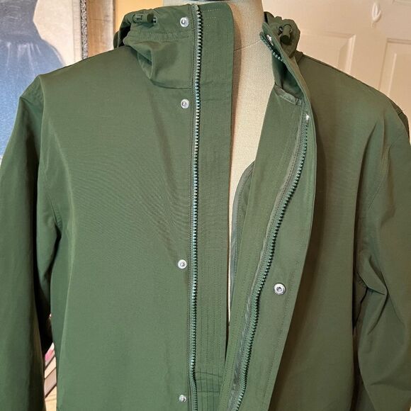 NWT Men's Vineyard Vines Cypress Green Utility Anorak Jacket Size LARGE - Picture 2 of 6
